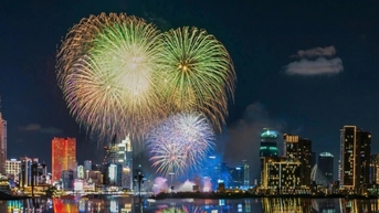 화려한 불꽃놀이, 2025년 설날을 맞이하는 특별 예술 프로그램