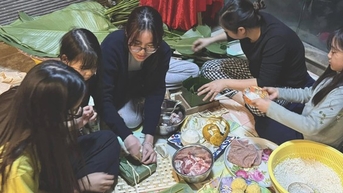 រក្សាតម្លៃនៃ Tet ចាស់ជាមួយកូនរបស់អ្នក។