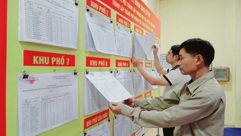 Hoàn thành niêm yết danh sách cử tri lấy ý kiến về việc thành lập 2 phường và thành lập thành phố Quảng Yên