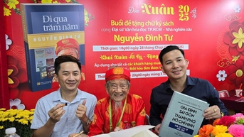 'Sài Gòn - Hà Nội du ký' khai hội Đường sách tết