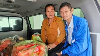 Những chuyến xe '0 đồng' cuối cùng đưa bệnh nhân về nhà ăn Tết