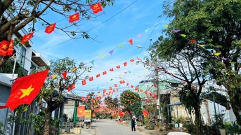 Quảng Nam rực rỡ cờ, hoa chào đón năm mới