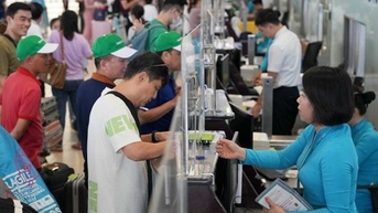 Huy động tối đa nguồn lực phục vụ khách bay trong cao điểm Tết