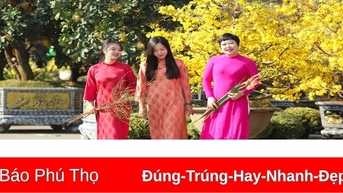 Áo dài đón Xuân