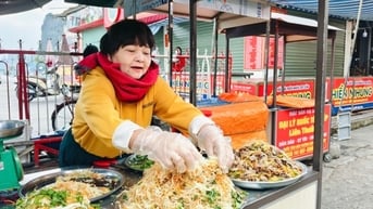 Hoạt động mua bán thực phẩm đã sôi động trở lại