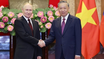 Tổng Bí thư và Chủ tịch nước trao đổi thư với Tổng thống Nga Putin