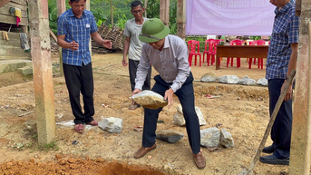 Xã Tuyên Lâm: Tiếp tục xây dựng, sửa chữa 63 ngôi nhà cho đồng bào dân tộc thiểu số, miền núi