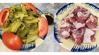 Chỉ cần thịt bò và vài nguyên liệu sẵn trong bếp, bạn chế biến được 2 món ngon, đủ bữa ngày mưa bão