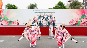 Chương trình biểu diễn Múa Yosakoi