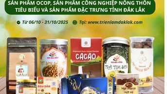 Triển lãm trực tuyến OCOP, sản phẩm tiêu biểu Đắk Lắk