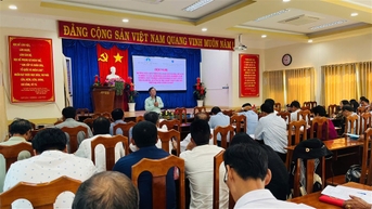 Tập huấn rà soát hộ nghèo, hộ cận nghèo và xác định hộ làm nông nghiệp, lâm nghiệp, ngư nghiệp, diêm nghiệp có mức sống trung bình năm 2025 trên địa bàn tỉnh Cà Mau