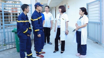 Bệnh viện Đa khoa tỉnh chủ động ứng phó sự cố mất nước, đảm bảo cấp nước cho các Khoa trọng yếu