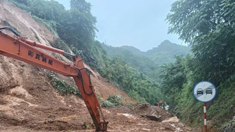 Sạt lở khắp khu vực miền núi phía Bắc
