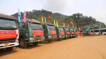 Chuẩn bị sẵn sàng thi công trở lại cao tốc Chợ Mới - Bắc Kạn sau mưa lũ