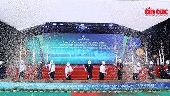 Khởi công tuyến Metro kết nối hồ Tây và phố cổ Thủ đô Hà Nội