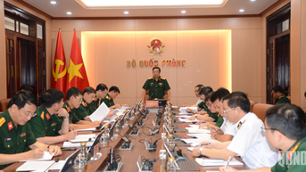 Thượng tướng Phạm Hoài Nam chủ trì Hội nghị triển khai đóng tàu tên lửa cho lực lượng Hải quân