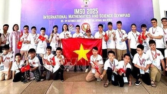 Việt Nam đoạt 5 huy chương vàng Olympic Toán và Khoa học quốc tế