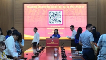 Ủy ban MTTQ tỉnh phát động ủng hộ đồng bào bị thiệt hại do thiên tai