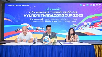 Ra mắt Cúp bóng đá 7 người quốc gia Hyundai Thành Công Cup 2025