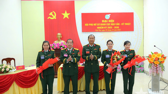 Đại hội Hội Phụ nữ Cơ quan Cục Hậu cần - Kỹ thuật nhiệm kỳ 2025-2030