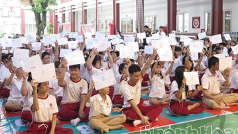 Học sinh Trường iSchool Nha Trang thi tìm hiểu an toàn trực tuyến