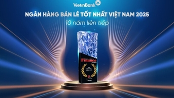 VietinBank 10 năm liên tiếp giữ danh hiệu Ngân hàng bán lẻ tốt nhất Việt Nam