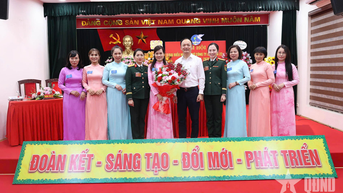Phụ nữ Công ty Cổ phần 22 thực hiện hiệu quả các phong trào thi đua
