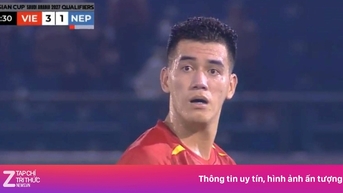 Biểu cảm gây sốt của Tiến Linh