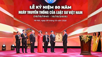Chủ tịch nước Lương Cường dự Lễ Kỷ niệm 80 năm Ngày truyền thống của Luật sư Việt Nam