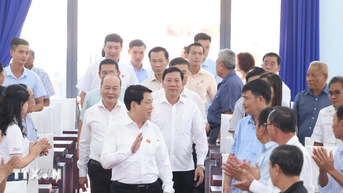Chủ tịch nước tiếp xúc cử tri trước Kỳ họp thứ 10, Quốc hội khóa XV