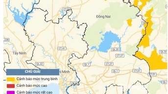 ការព្រមានអំពីទឹកជំនន់ភ្លាមៗ ការបាក់ដី និងការបាក់ដី ដោយសារភ្លៀងធ្លាក់ខ្លាំង និងទឹកហូរ