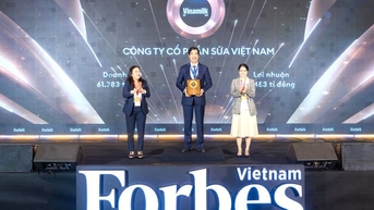Vinamilk ជាប់ចំណាត់ថ្នាក់លេខ TOP 25 របស់ទស្សនាវដ្តី Forbes វៀតណាមក្នុងឆ្នាំ 2025