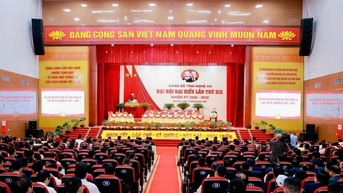 Nghe An៖ មហាសន្និបាតបក្សខេត្តលើកទី២០ បានបើកសម័យប្រជុំត្រៀម។