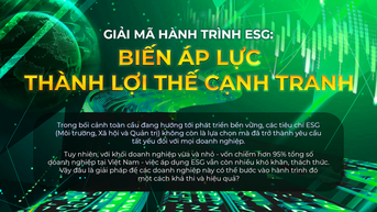 ការឌិកូដដំណើរ ESG: បង្វែរសម្ពាធទៅជាអត្ថប្រយោជន៍ប្រកួតប្រជែង
