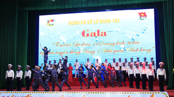ពិធីសំណេះសំណាល "យុវជនកងពលតូចលេខ១៦២ មានមោទនភាពក្នុងការបន្តប្រពៃណី ៥០ឆ្នាំនៃវីរភាពកងទ័ពជើងទឹកភូមិភាគ៤"