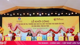 Khởi công Dự án Khu đô thị, thương mại dịch vụ, biệt thự sinh thái Nam Cầu Phủ