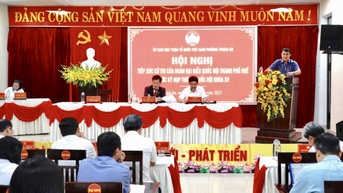 Cử tri Thuận An kiến nghị đầu tư hạ tầng, chống sạt lở