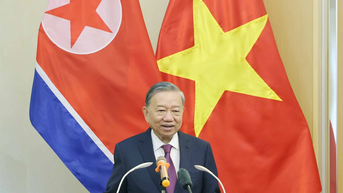 Tổng Bí thư Tô Lâm thăm Đại sứ quán Việt Nam tại Triều Tiên