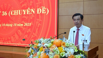 Kỳ họp thứ 36 (Chuyên đề) Hội đồng nhân dân tỉnh Cao Bằng khóa XVII, nhiệm kỳ 2021 - 2026