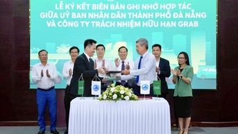 TP Đà Nẵng và Grab Việt Nam hợp tác thúc đẩy chuyển đổi số