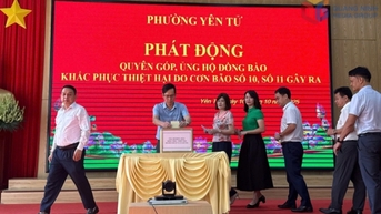 Trên 6,1 tỷ đồng quyên góp ủng hộ đồng bào vùng lũ