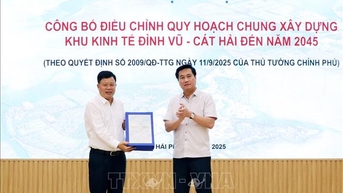 딘부-캣하이 경제특구 건설 기본계획 2045년으로 조정 발표