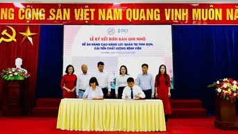 Bệnh viện Đa khoa tỉnh Cao Bằng và Công ty cổ phần Tập đoàn PC1 ký kết Biên bản ghi nhớ tài trợ Dự án hỗ trợ “Nâng cao năng lực quản trị chiến lược và tư duy quản trị tinh gọn”