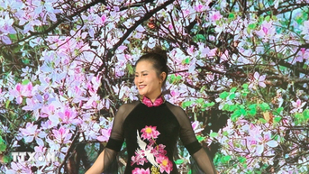 Ao Dai ចាំងពន្លឺនៅទីក្រុង Prague ក្នុងកម្មវិធីសិល្បៈម៉ូដពិសេស