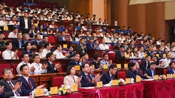Chủ tịch Quốc hội Trần Thanh Mẫn dự diễn đàn "Khoa học, Công nghệ, Đổi mới sáng tạo và Chuyển đổi số - Bắc Ninh đột phá và phát triển"