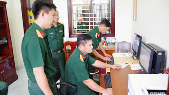 Lực lượng vũ trang tỉnh Vĩnh Long đẩy mạnh chuyển đổi số