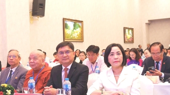 Phó Chủ tịch Quốc hội Nguyễn Thị Thanh dự Diễn đàn Doanh nghiệp Việt Nam - Campuchia tại TP. Hồ Chí Minh
