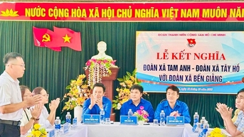 Mô hình kết nghĩa các cơ sở Đoàn: Phát huy trách nhiệm của tuổi trẻ
