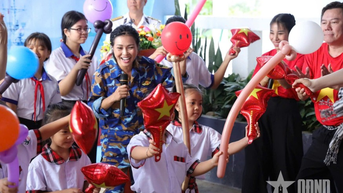 Nghệ sĩ tỏa sáng trong hoạt động nghĩa tình