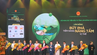 Lâm Đồng tri ân nhà đầu tư, doanh nghiệp tài trợ Hội nghị Xúc tiến đầu tư 2025